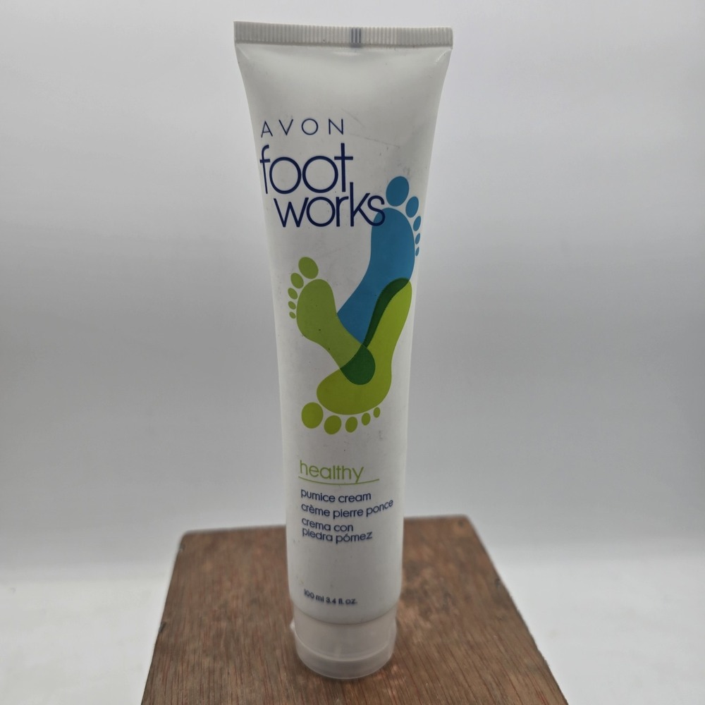 Avon Foot Works Healthy Pumice Cream 100mL SEALED NOS